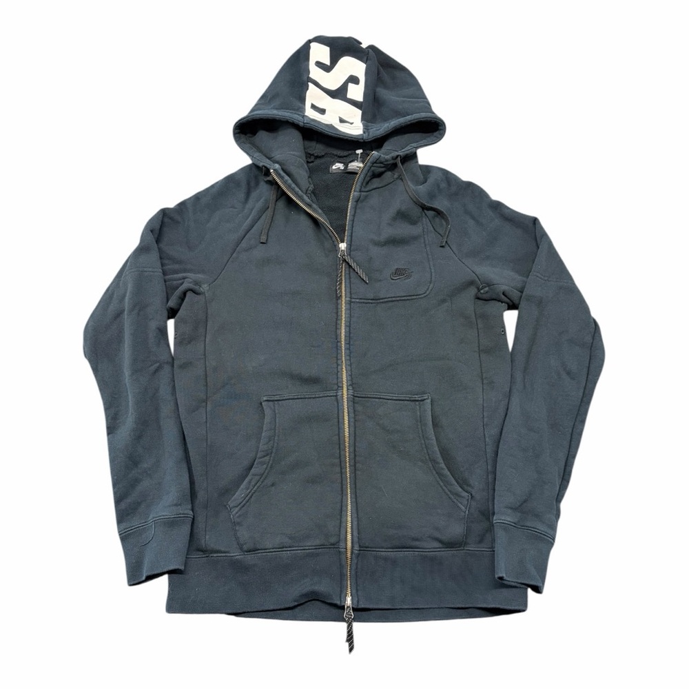 Nike SB Full Zip Spell Out Hood Hoodie Sweater